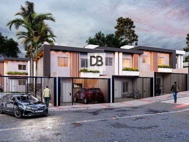 Casas modernas e aconchegantes de 2 a 3 quartos, com preços a partir de R$ 249.900,00.