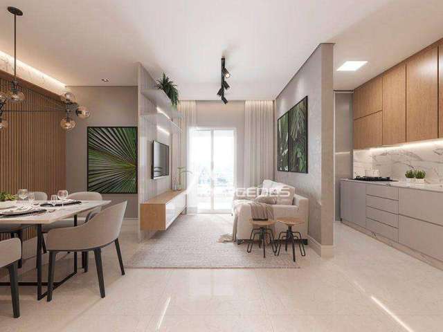 Apartamento com 2 dormitórios à venda, 71 m² por R$ 980.800,00 - Praia Brava - Itajaí/SC