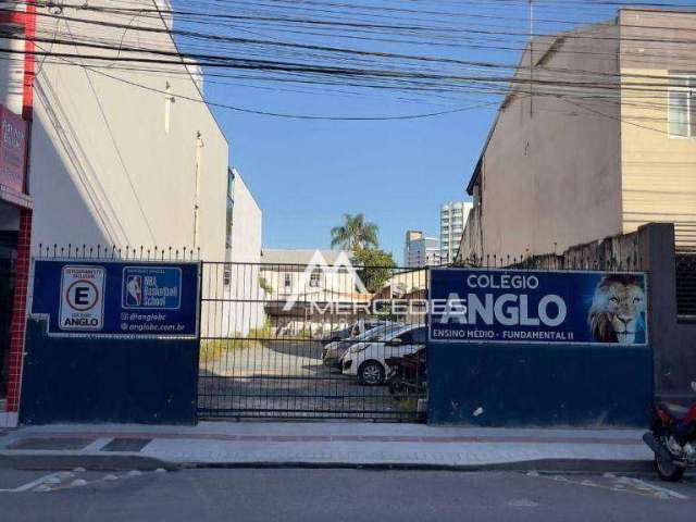 Terreno em rua comercial à venda, 437 m² por R$ 2.700.000 - Centro - Itajaí/SC