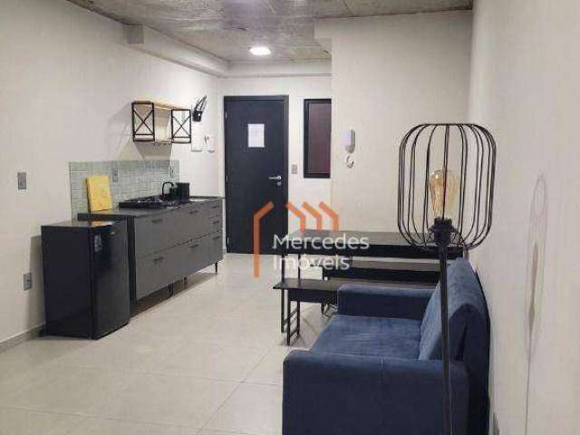 Studio com 1 dormitório para alugar, 28 m² por R$ 2.400,02/mês - Centro - Itajaí/SC