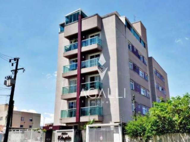 Apartamento com 2 dormitórios para alugar, 58 m² por R$ 2.910,00/mês - Bacacheri - Curitiba/PR