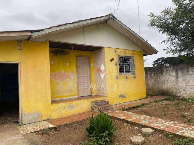 Casa com amplo terreno com 2 dormitórios à venda, 50 m² por R$ 265.000 - Santa Terezinha - Fazenda Rio Grande/PR