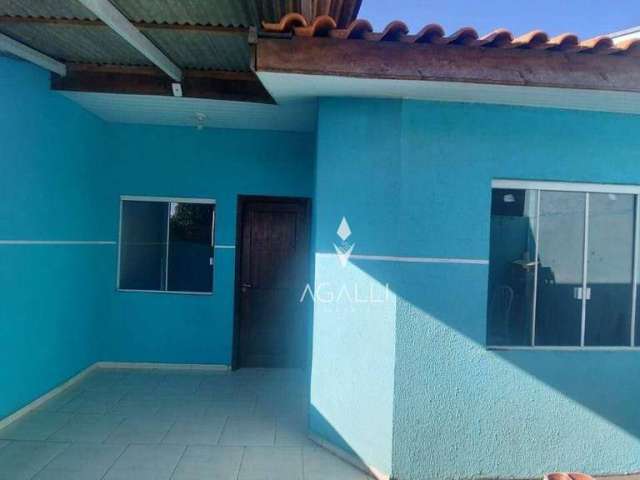 Casa com 2 dormitórios à venda, 51 m² por R$ 215.000,00 - Gralha Azul - Fazenda Rio Grande/PR