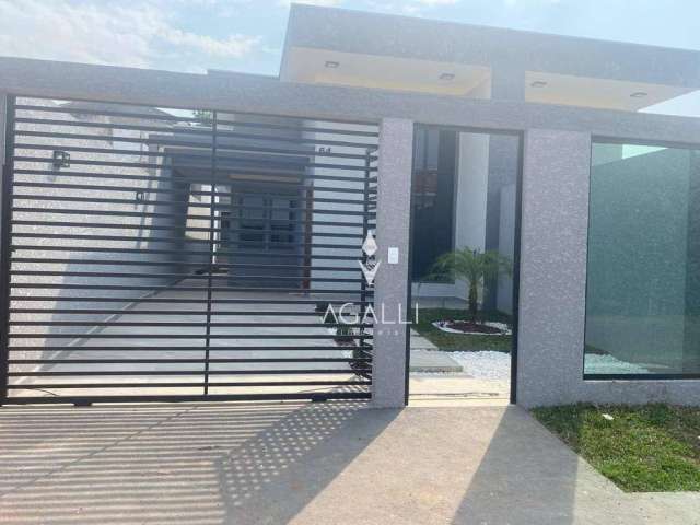 Casa com 3 dormitórios à venda, 90 m² por R$ 570.000,00 - Nações - Fazenda Rio Grande/PR