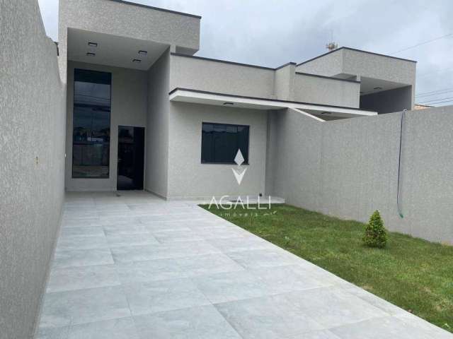 Casa com 3 dormitórios à venda, 85 m² por R$ 395.000 - Nações - Fazenda Rio Grande/PR