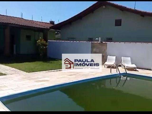 Casa na praia com lazer - (Porteira Fechada)03 dormitórios à venda, 238 m² por R$ 550.000 - Jardim Lindomar - Itanhaém/SP