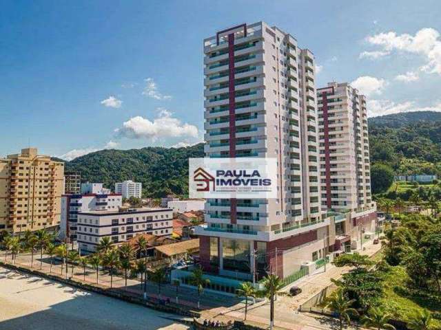 Apartamento com 2 dormitórios, 79 m² - venda por R$ 540.000,00 ou aluguel por R$ 3.600,00/mês - Cidade Beira Mar - Mongaguá/SP