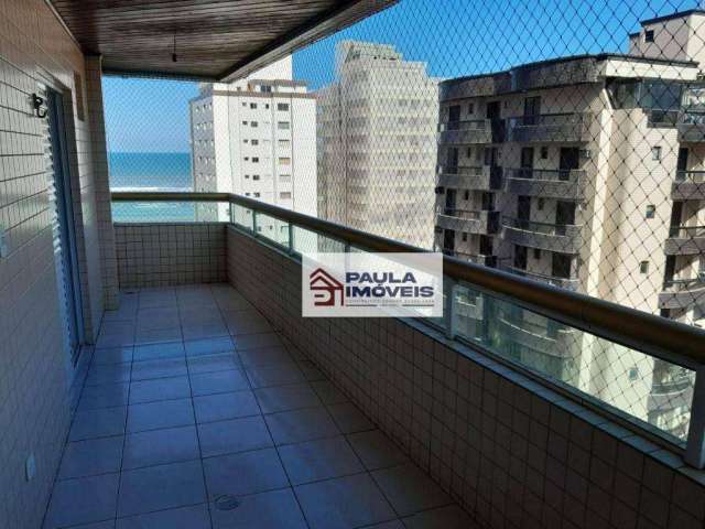 Apartamento com 2 dormitórios para alugar, 99 m² por R$ 4.000/mês - Vila Guilhermina - Praia Grande/SP