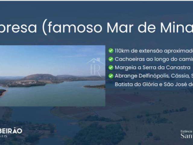 Condomínio à venda, às margens da represa de Peixoto, CASSIA - MG