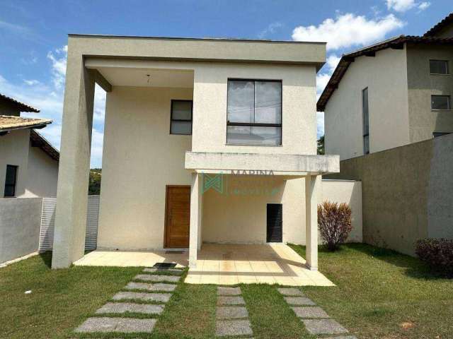 Casa com 3 quartos à venda, 182 m² por R$ 835.000 - Condomínio Cidade Jardim - Lagoa Santa/MG