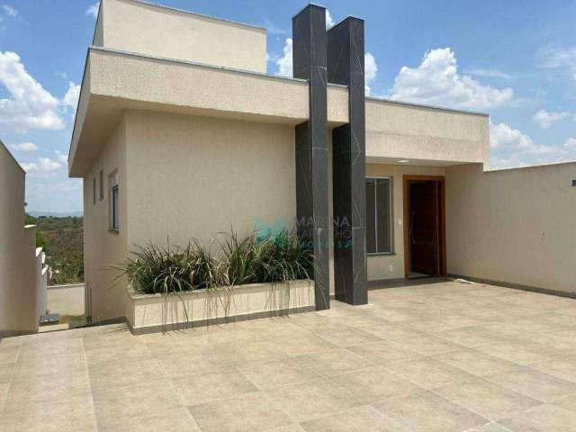 Casa com 3 dormitórios à venda, 100 m² por R$ 649.000 - Shalimar - Lagoa Santa/MG