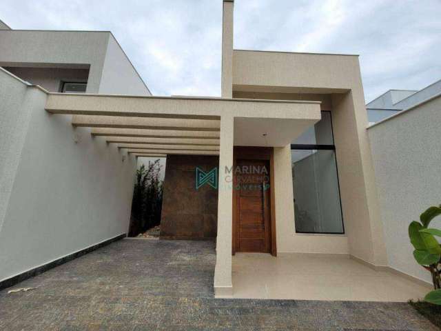 Casa com 3 quartos à venda, 90 m² por R$ 615.000 - Portal do Sol - Lagoa Santa/MG