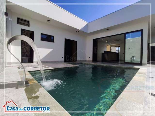 Casa com piscina no jardim campos em maringá