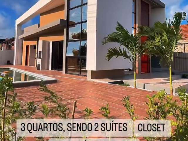 Casa Térrea de Esquina com 3 Dormitórios e Área Gourmet em Condomínio Fechado - Sunville Residence