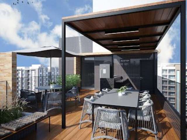 Flat com 1 quarto à venda no Bessa, João Pessoa , 20 m2 por R$ 260.000