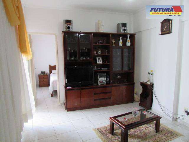 Apartamento com 1 dormitório à venda, 55 m² por R$ 230.000,00 - Centro - São Vicente/SP