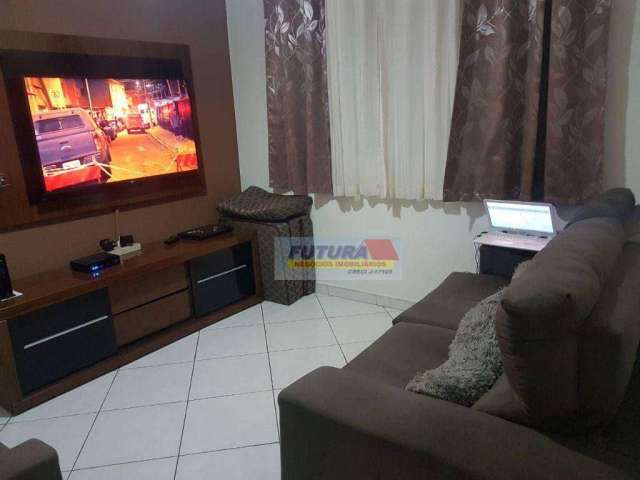 Apartamento à venda, 54 m² por R$ 300.000,00 - Itararé - São Vicente/SP