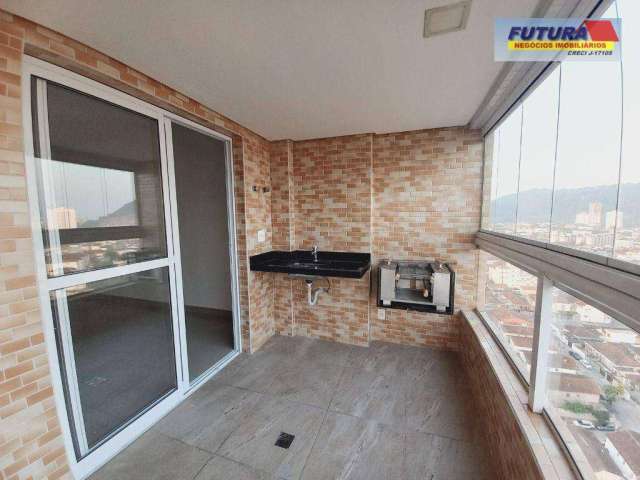 Apartamento com 2 dormitórios para alugar, 84 m² por R$ 3.400,00/mês - Vila Valença - São Vicente/SP