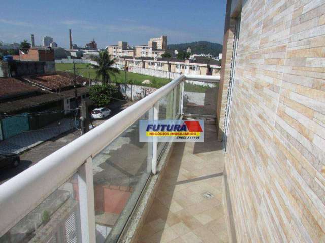 Sobrado com 3 dormitórios à venda, 94 m² por R$ 350.000,00 - Catiapoã - São Vicente/SP