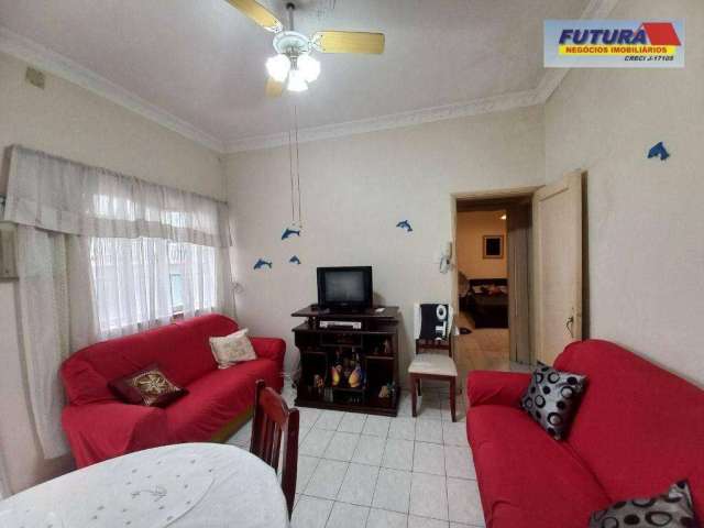 Apartamento com 2 dormitórios à venda, 60 m² por R$ 320.000,00 - Gonzaguinha - São Vicente/SP