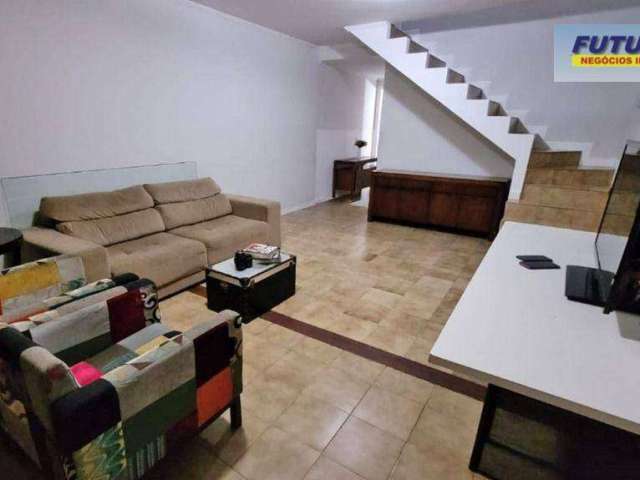 Casa com 3 dormitórios à venda, 181 m² por R$ 850.000,00 - Estuário - Santos/SP