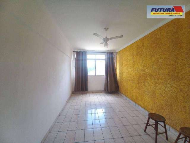 Apartamento com 3 dormitórios para alugar, 110 m² por R$ 3.200,00/mês - Itararé - São Vicente/SP