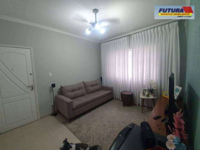 Apartamento com 2 dormitórios à venda, 55 m² por R$ 300.000,00 - Catiapoã - São Vicente/SP