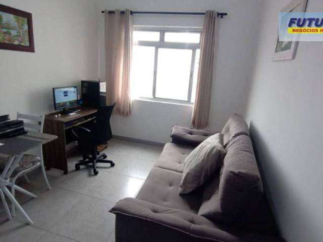 Apartamento com 1 dormitório à venda, 39 m² por R$ 215.000,00 - Gonzaguinha - São Vicente/SP