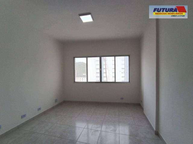 Apartamento com 1 dormitório à venda, 46 m² por R$ 250.000,00 - Centro - São Vicente/SP