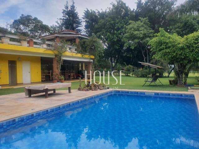 Casa com 4 dormitórios à venda, 374 m² por R$ 4.550.000,00 - Condomínio Lago Azul - Araçoiaba da Serra/SP