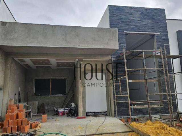 Casa com 3 dormitórios à venda, 112 m² por R$ 770.000,00 - Condomínio Terras de São Francisco - Sorocaba/SP