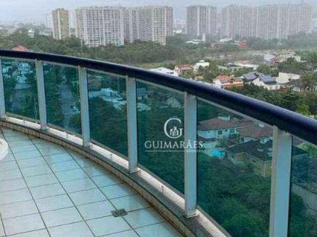 Barra da Tijuca - Apartamento em Andar Alto com 3 Quartos e Infraestrutura Completa