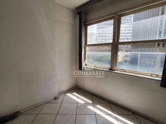 Salas Comerciais Unificadas na Avenida Rio Branco – 132 m², Centro do Rio, Apenas R$ 198.000