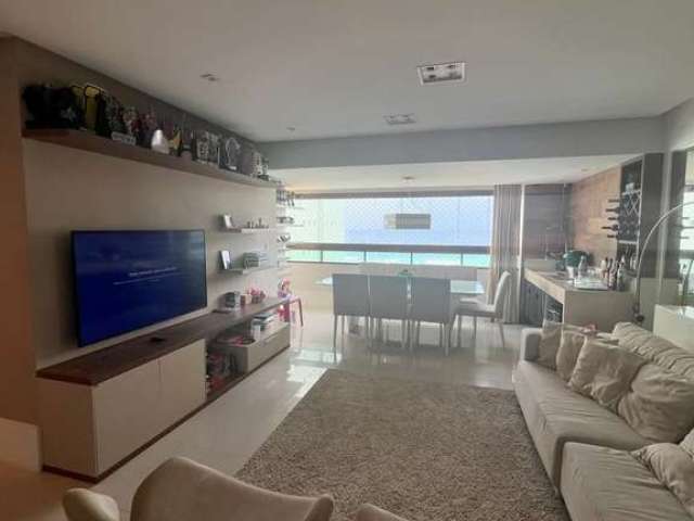 Serra do Mar, 94m², varanda gourmet, 3/4, fino acabamento, área de serviço, vista mar, climatizado, nascente total, mobiliado. Agende já!