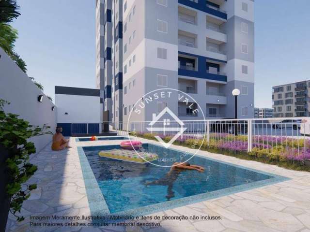 LANÇAMENTO EXCLUSIVO = Apartamento com 2 dormitórios à venda, 57 m² por R$ 333.000 - Jardim Santa Maria - Jacareí/SP