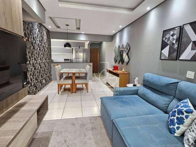 Apartamento com 2 dormitórios à venda, 78 m² por R$ 485.000,00 - Guilhermina - Praia Grande/SP