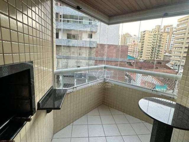 Apartamento com 2 dormitórios à venda, 75 m² por R$ 430.000,00 - Guilhermina - Praia Grande/SP