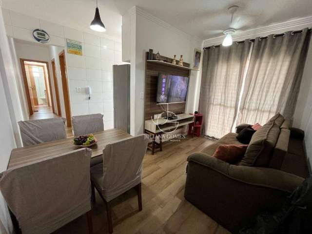 Apartamento com 2 dormitórios à venda, 58 m² por R$ 400.000 - Guilhermina - Praia Grande/SP