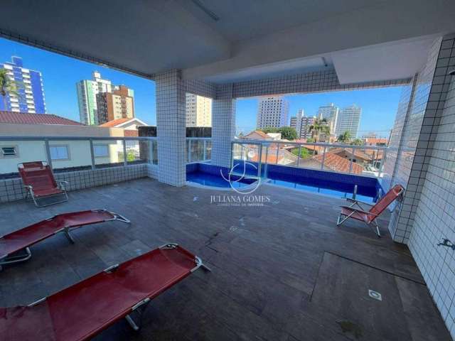 Apartamento com 2 dormitórios à venda, 71 m² por R$ 469.000,00 - Maracanã - Praia Grande/SP