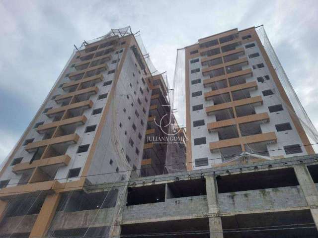 Apartamento com 2 dormitórios à venda, 60 m² por R$ 430.000 - Boqueirão - Praia Grande/SP