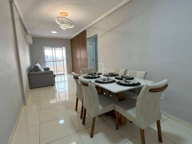 Apartamento com 3 dormitórios à venda, 100 m² por R$ 665.000,00 - Aviação - Praia Grande/SP