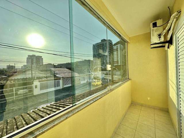 Sobrado com 2 dormitórios à venda, 86 m² por R$ 490.000,00 - Canto do Forte - Praia Grande/SP