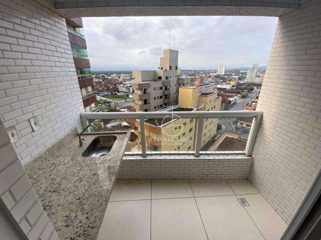 Apartamento com 2 dormitórios à venda, 60 m² por R$ 415.000 - Tupi - Praia Grande/SP