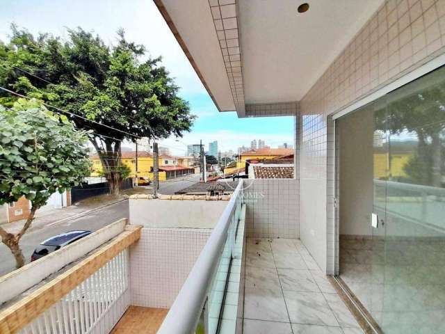 Casa com 2 dormitórios à venda, 88 m² por R$ 435.000 - Canto do Forte - Praia Grande/SP