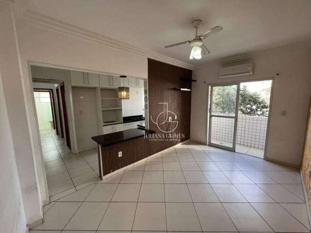 Apartamento com 2 dormitórios à venda, 60 m² por R$ 385.000 - Vila Guilhermina - Praia Grande/SP