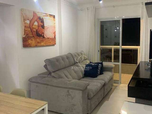 Apartamento com 1 dormitório à venda, 55 m² por R$ 435.000 - Boqueirão - Praia Grande/SP