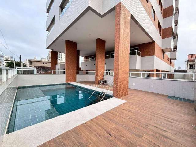 Apartamento com 1 dormitório à venda, 47 m² por R$ 320.000 - Vila Guilhermina - Praia Grande/SP