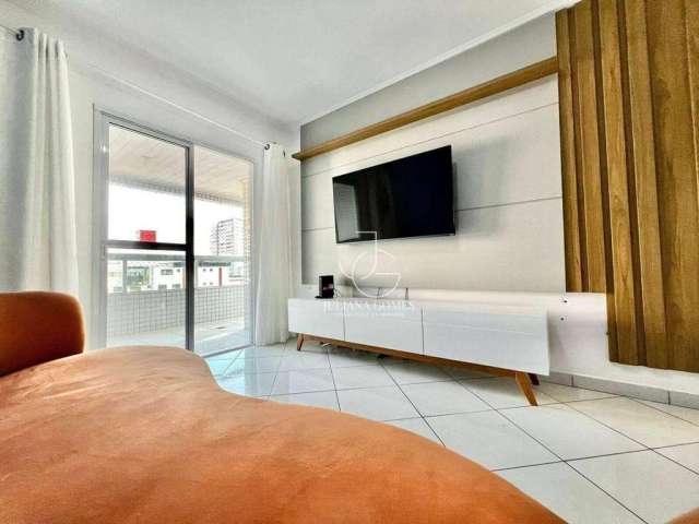 Apartamento com 2 dormitórios à venda, 84 m² por R$ 440.000,00 - Aviação - Praia Grande/SP