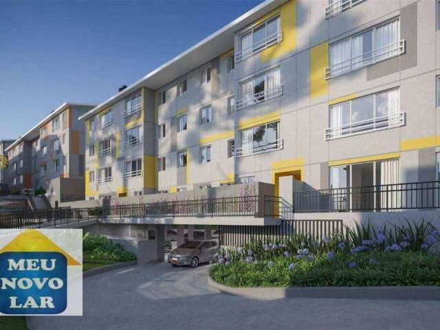 Apartamento com 2 dormitórios à venda, 48 m² por R$ 311.100,00 - Santa Cândida - Curitiba/PR