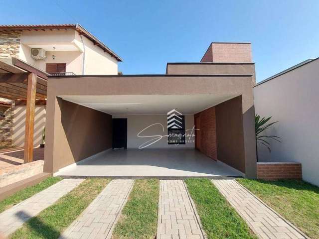 Casa com 3 dormitórios à venda, 152 m² por R$ 850.000 - Condomínio Reserva das Paineiras